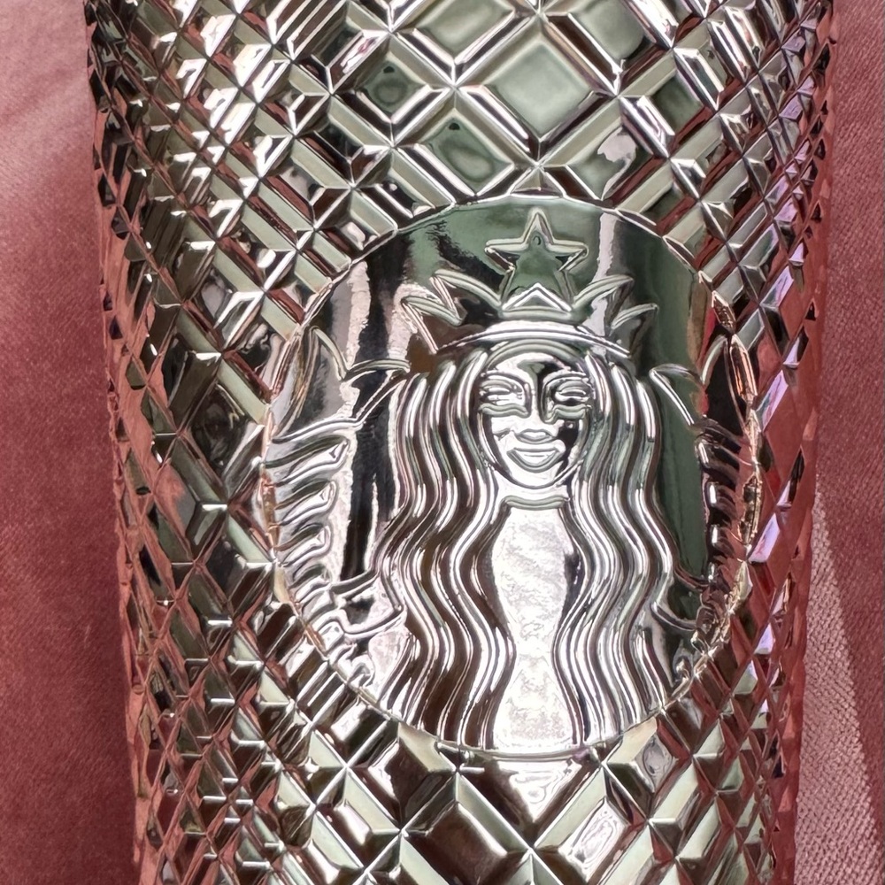 Starbucks Rose Gold Tumbler